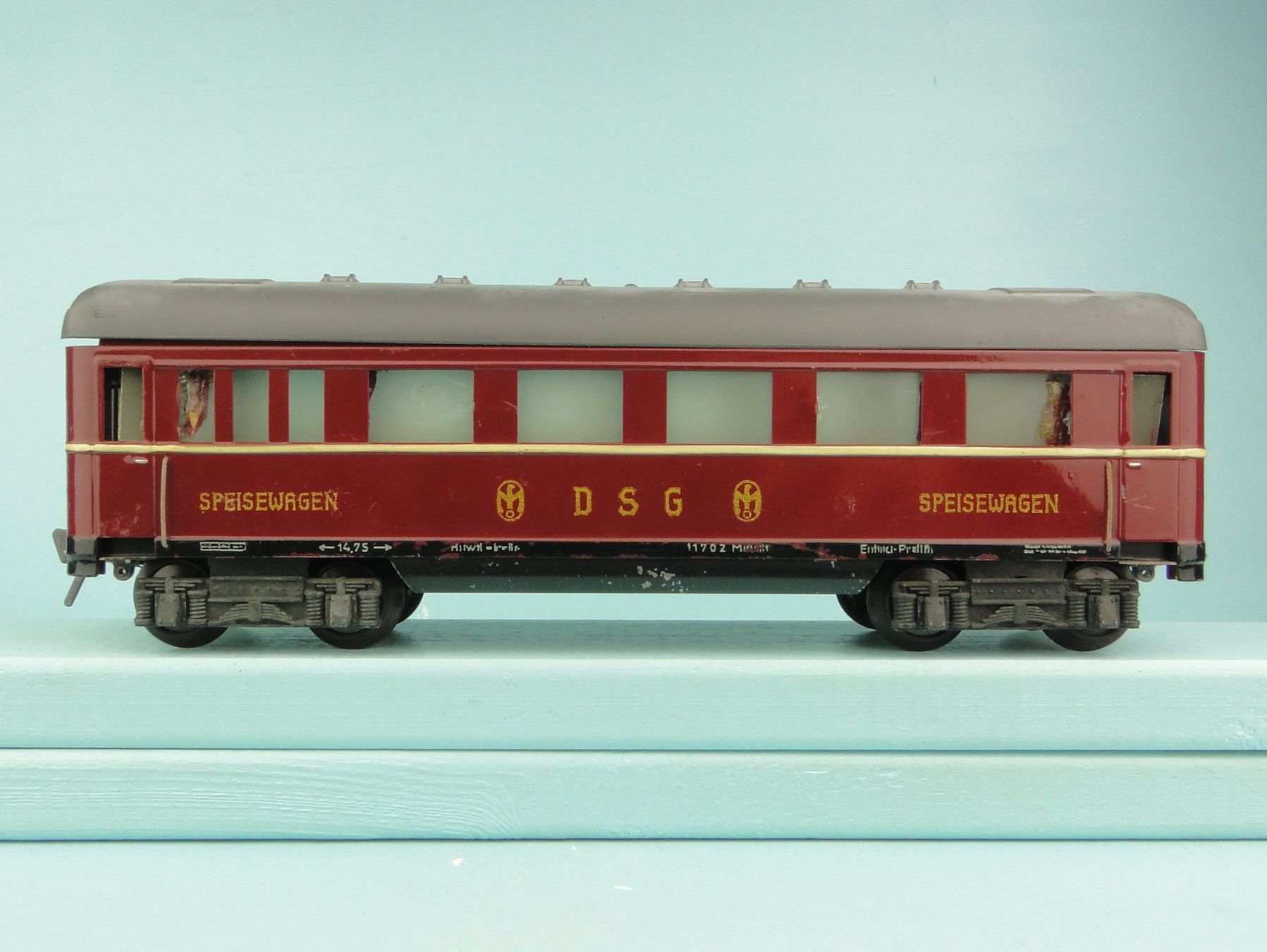 Fleischmann Trains électriques: Fleischmann Spur 0 DSG Blechwagen – D'occasion à Bülach par cann11 5