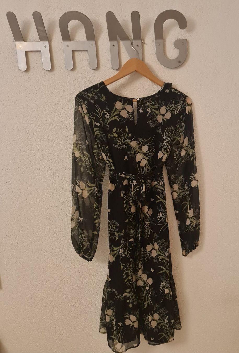 Vestiti: Kleid mit Bindegürtel und Floraldesign Grösse S – Nuovo (secondo la descrizione) da Lyss venduto da waldfee10 3