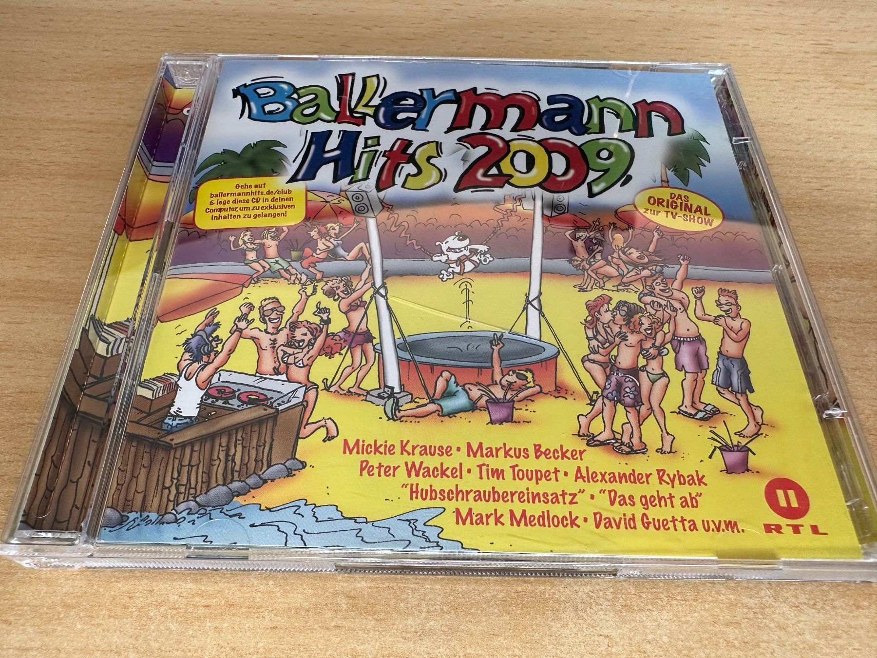 CD: U9 Various – Ballermann Hits 2009 - 2 CD – Usato da Rikon im Tösstal venduto da Alpenmutz