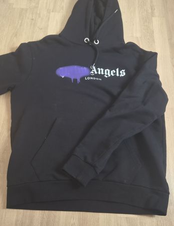 Original Palm Angels Hoodie in Schwarz, Size XL