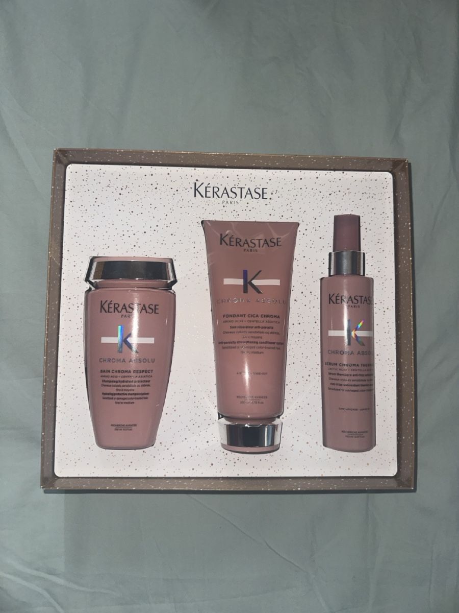 Altro per la cura del corpo: Kerastase Chrome Set. – Nuovo e nell'imballaggio originale da Zürich venduto da beautystore