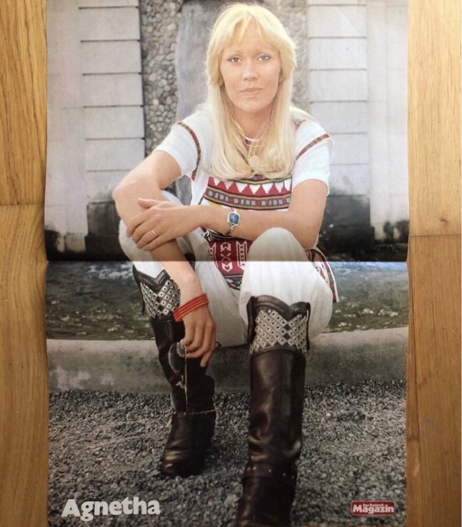 Posters & Illustrations: ABBA Agnetha Poster FM – D'occasion à Wettingen par ABBA-Retro
