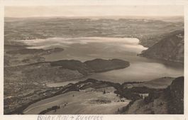 Blick vom rigi Zugersee