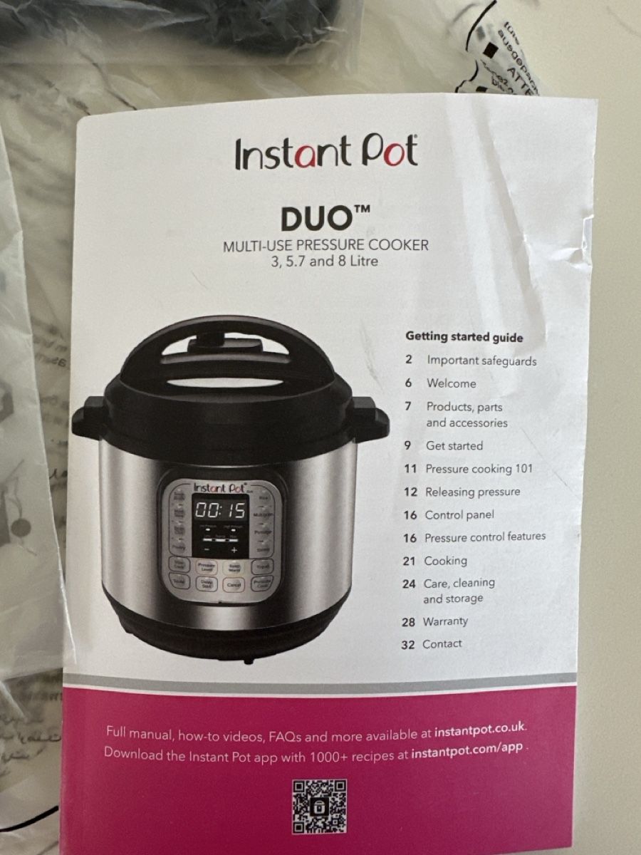 Elettrodomestici da cucina: Instant pot duo 3L – Nuovo (secondo la descrizione) da Zürich venduto da kbo_5gfm 3