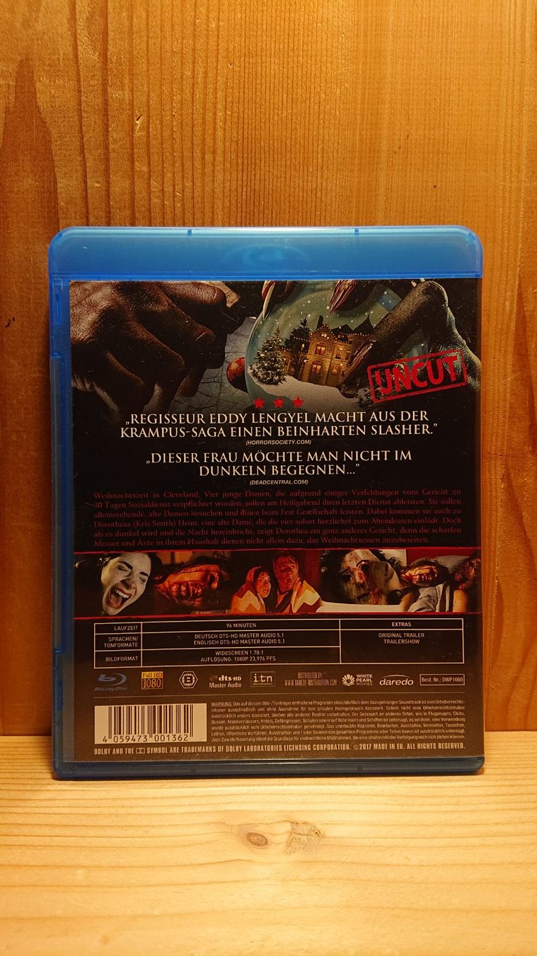 Tutti i DVDs: DAS KRAMPUS MASSAKER Blu-Ray Uncut – Usato da Wilderswil venduto da Exebub 1