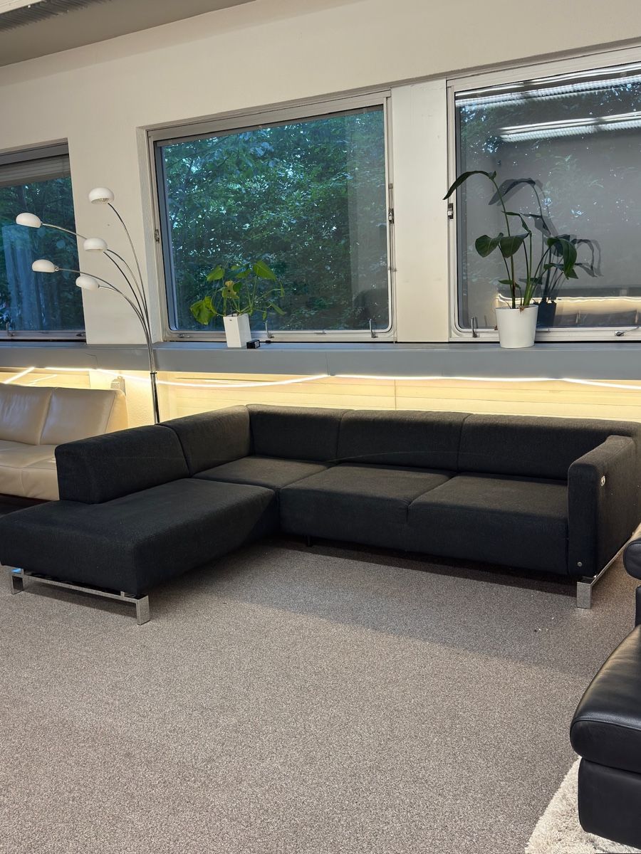 Tom Tailor Divani: Ecksofa, dunkelgrau von Tom Tailor – Usato da Fehraltorf venduto da Sofalab.swiss 1