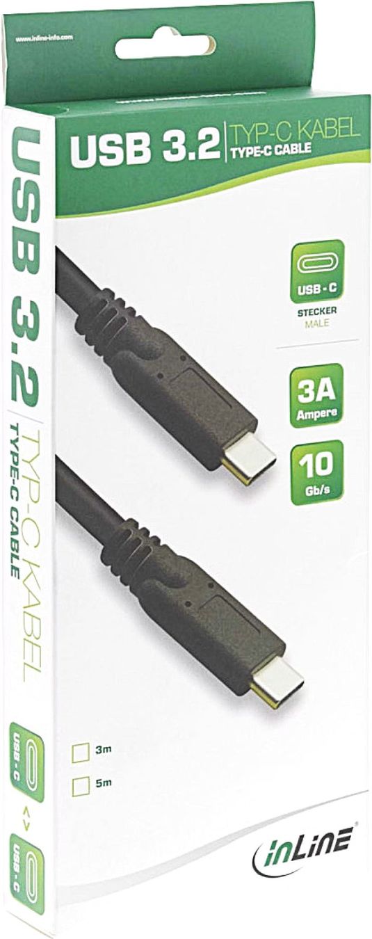 Câbles: INLINE USB C – USB-C 5m – Neuf (Voir description) à Beinwil am See par Restwert_Beinwil 1