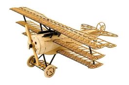 Real-Kit Standmodell: Fokker-DR 1, Spw 400mm - KIT-Bausatz
