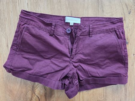 Shorts Zebra Basic weinrot Gr. XS, kurze Hose, rot
