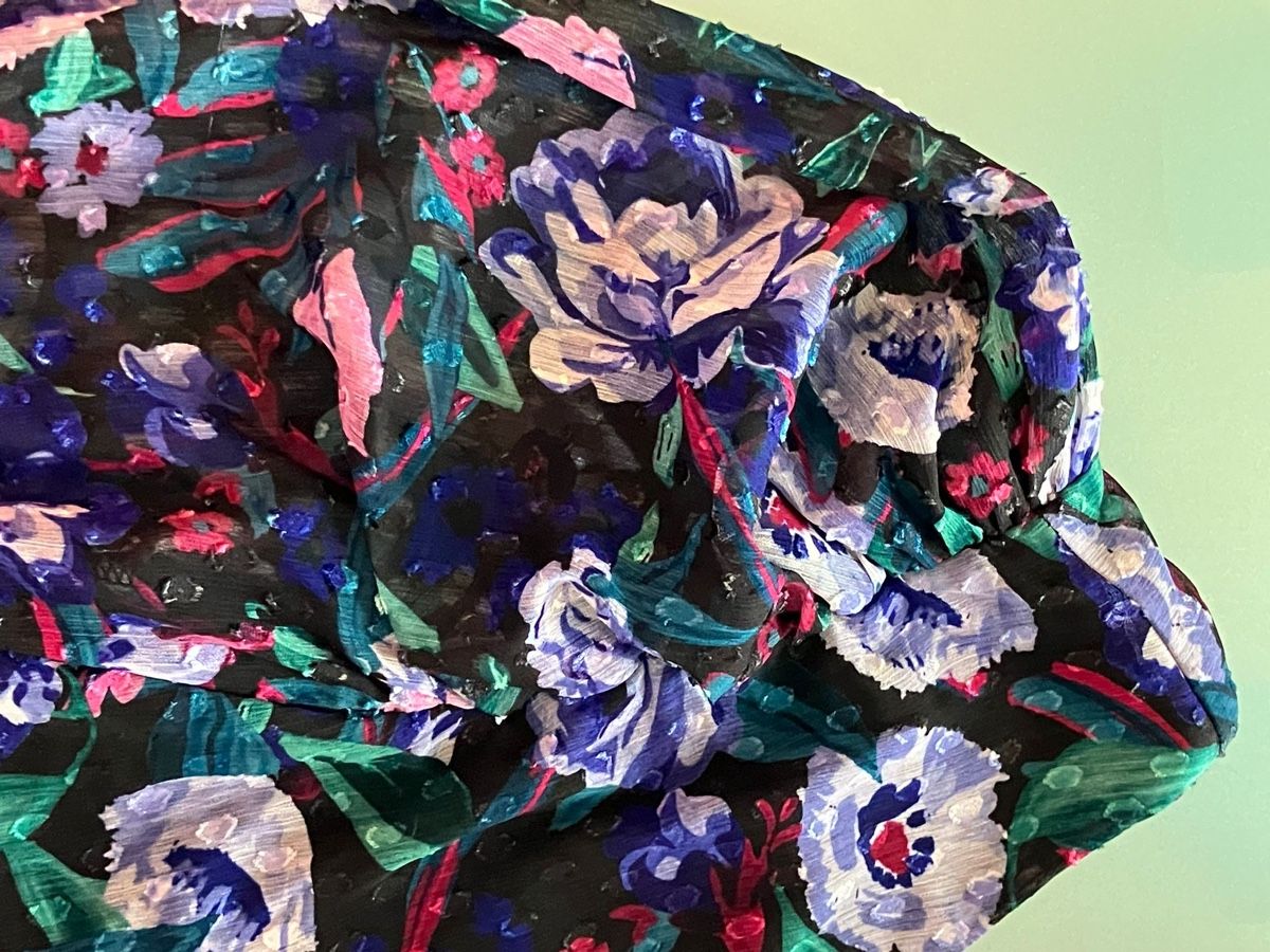 Mango Top: Top asymétrique fleuri Mango, taille S NEW – Nuovo e nell'imballaggio originale da Vuadens venduto da Nina11 4