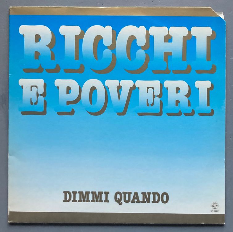 RICCHI E POVERI DIMMI QUANDO Kaufen auf Ricardo