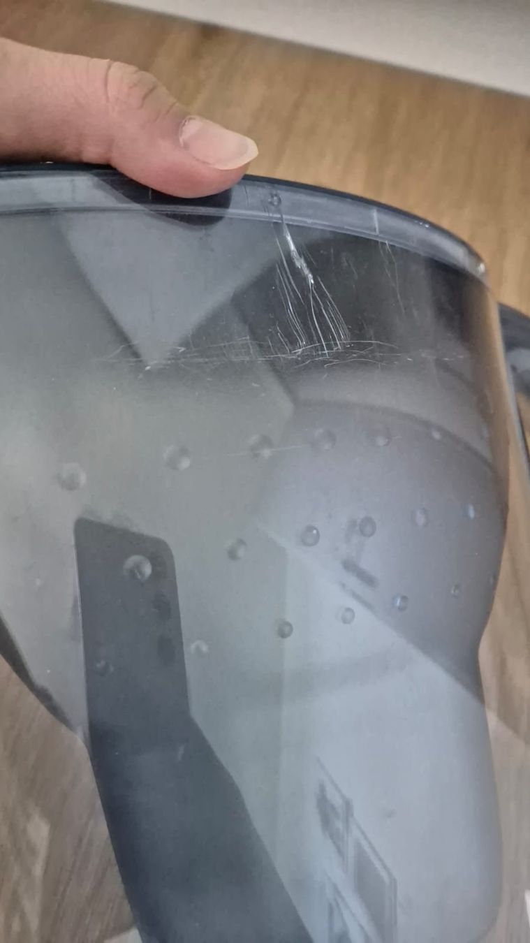 Sanitari: Brita Wasserfilterkrug blau mit 2 Stk. Maxtra Kartuschen – Usato da Edlibach venduto da ar-schreinerei 3