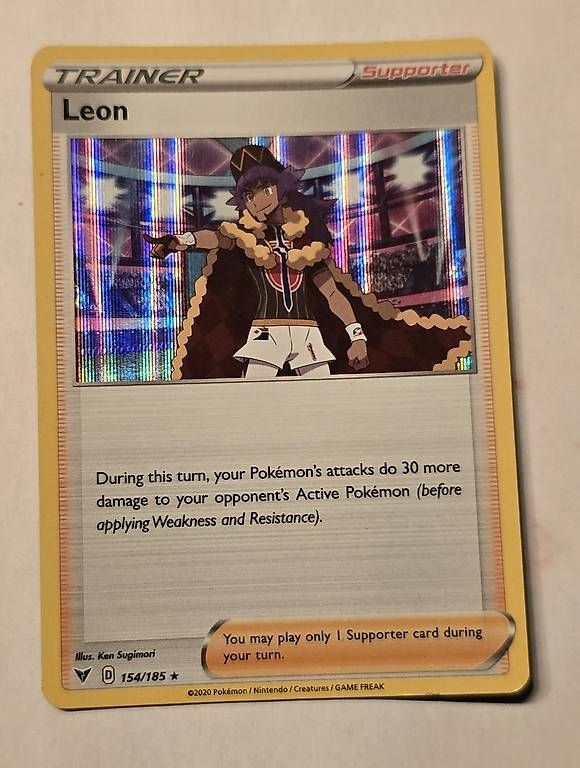 Pokémon Carte collezionabili: Pokémon holo, trainer Leon – Usato da Bellinzona venduto da Friederike_A