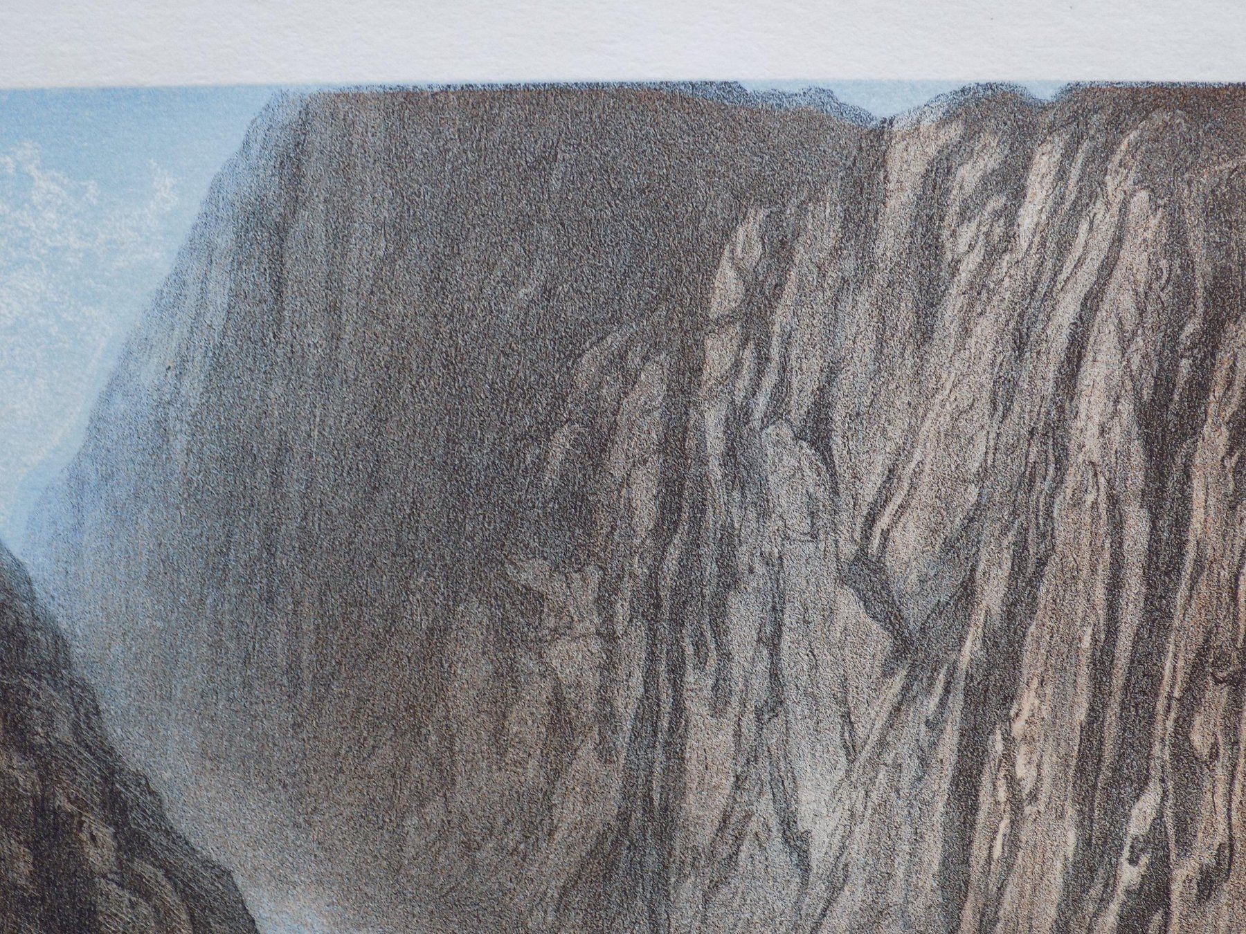 Stiche: Teufelsbrücke Lithographie – Gebraucht aus Risch von Rischli15 3