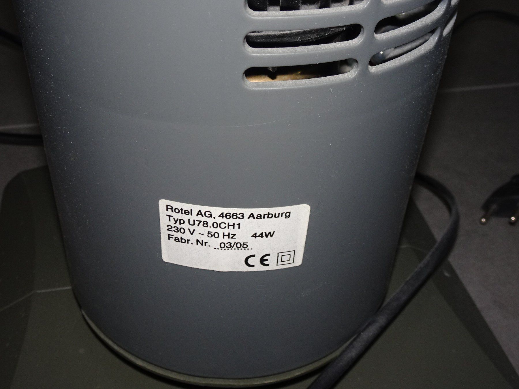 Rotel Ventilatori: Turmventilator Rotel – Usato da Bassersdorf venduto da Nianda 2