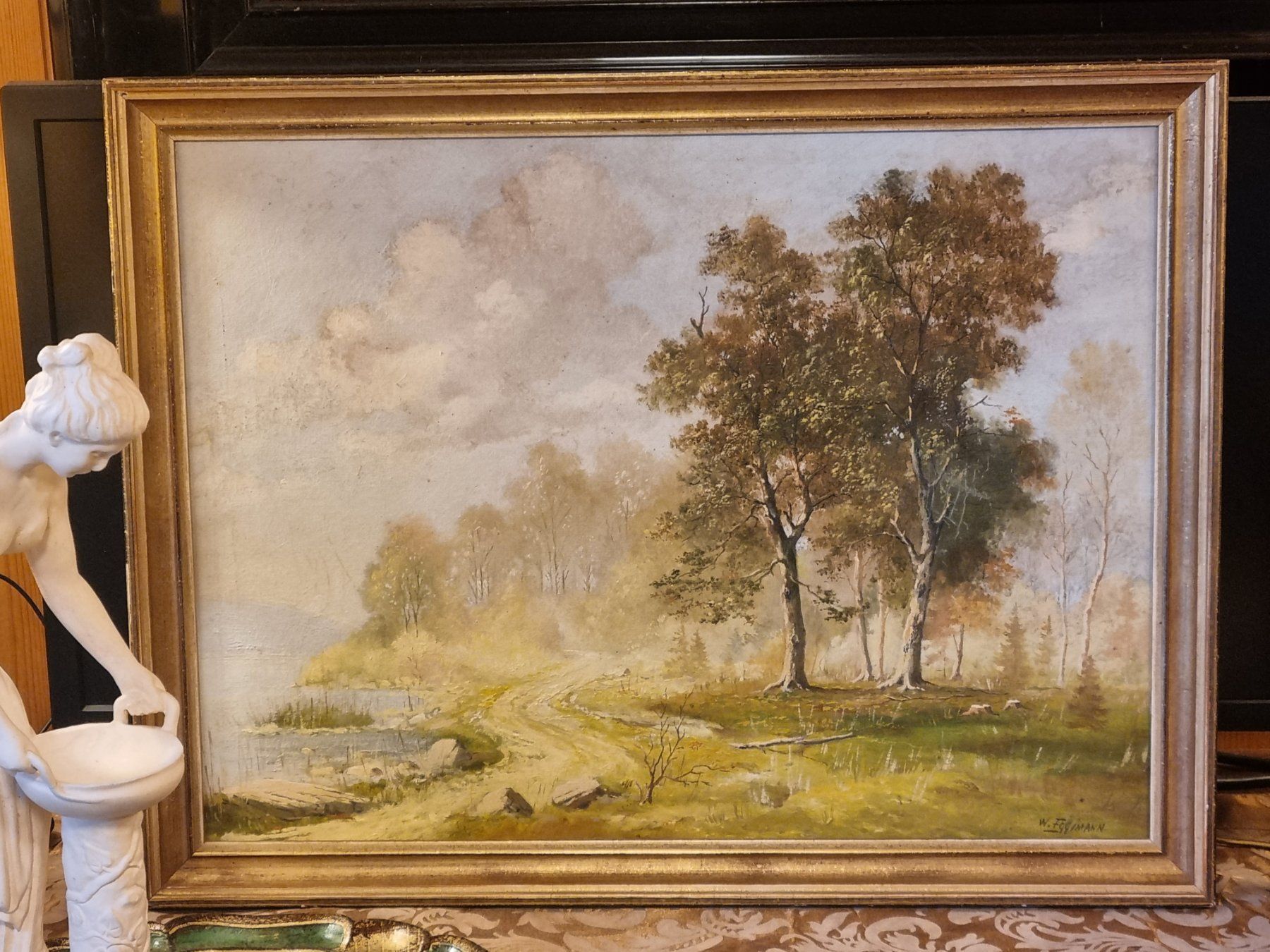 Dipinti: Walter Eggimann Öl Gemälde 60x45 SIKART – Usato da Scharnachtal venduto da devin03