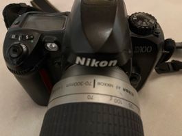 Nikon D100 Digital Camera, 80-200 Zoom, Zubehör