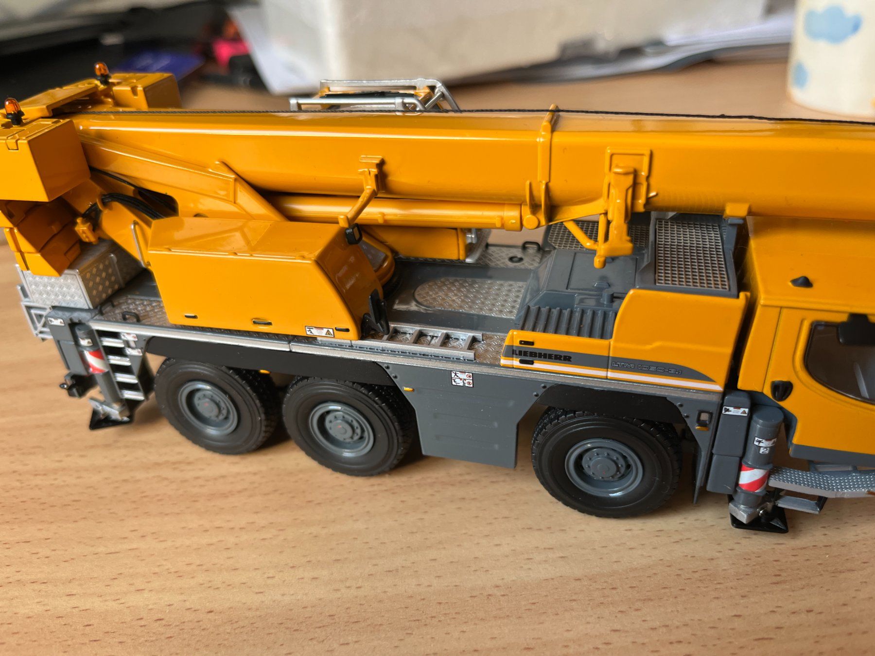 Liebherr Gru: Liebherr Kran LTM Modell 1:50 – Usato da Rheinfelden venduto da AH5150 3