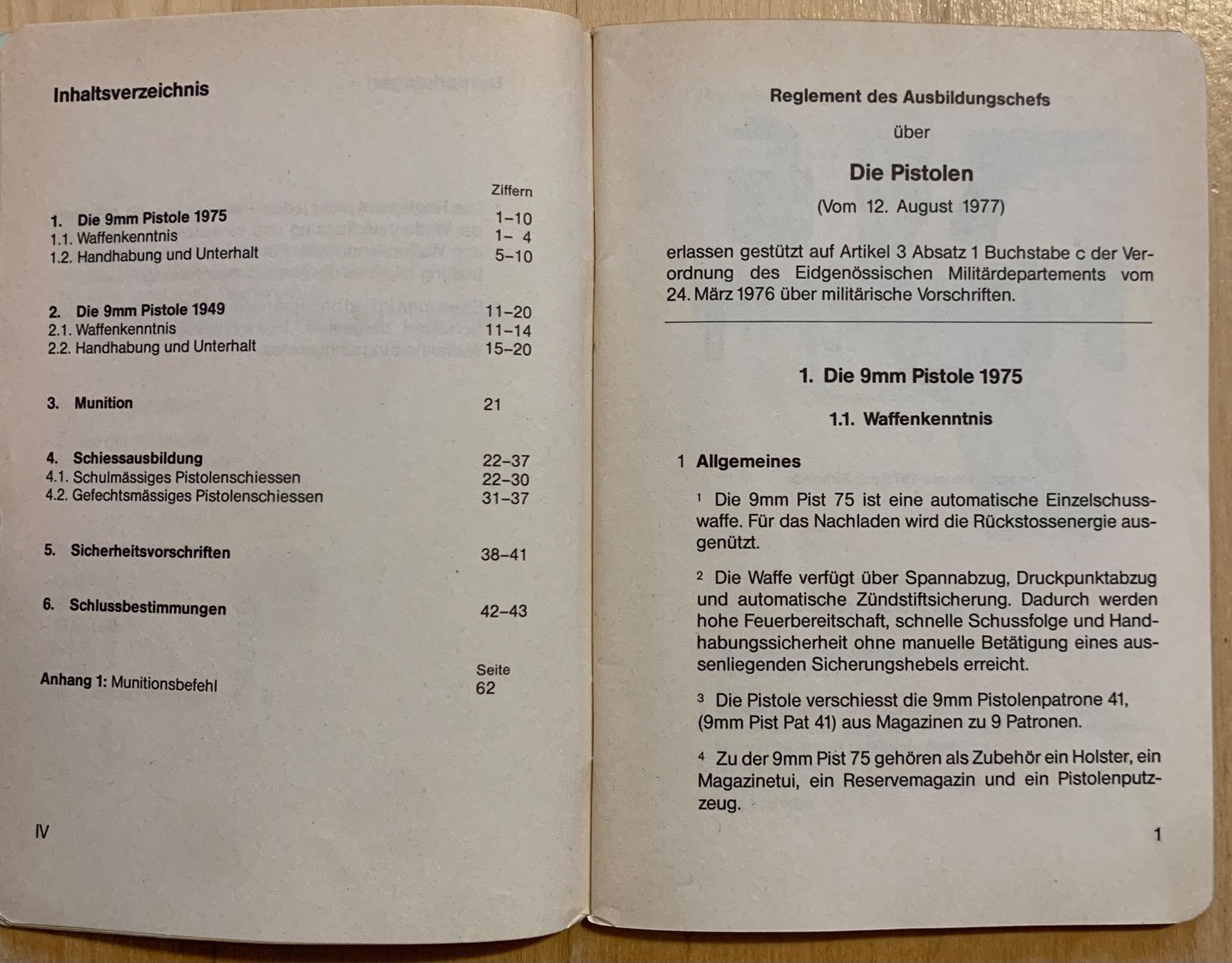Livres: Reglement 53.102d Die Pistolen – D'occasion à Goldingen par Bergler012 3