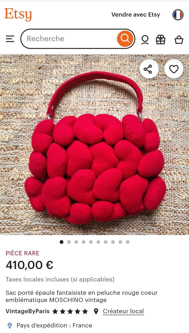 Moschino Borse da donna: Rare sac iconique Moschino coeurs gonflés – Usato da Chêne-Bourg venduto da chsandra34 9