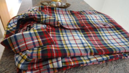 Premium  Thermo Flanellhemd Herren Grösse M, kariert