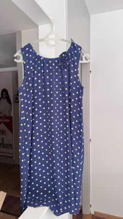 ANTOINE & LILI Robe d'été en soie motif à pois T4 (42-44)