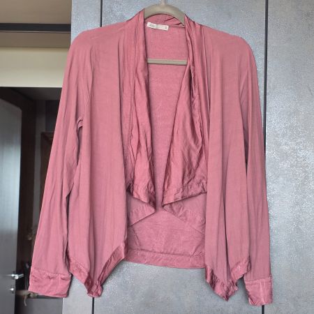 🐸 NILE JACKE CARDIGAN XS MAUVE SCHÖNES MATERIAL