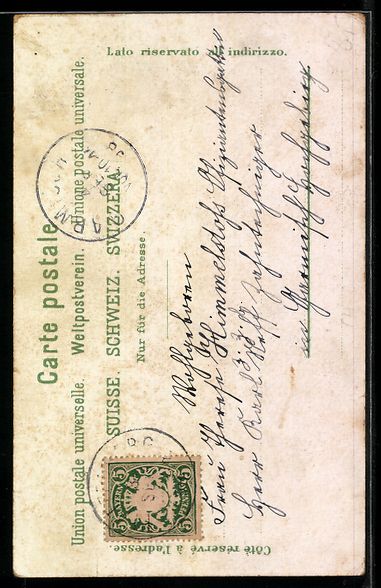 Cartoline postali: Litho Bern, Ortsansicht und Kathedrale – Usato da Berlin venduto da bartko-reher 1