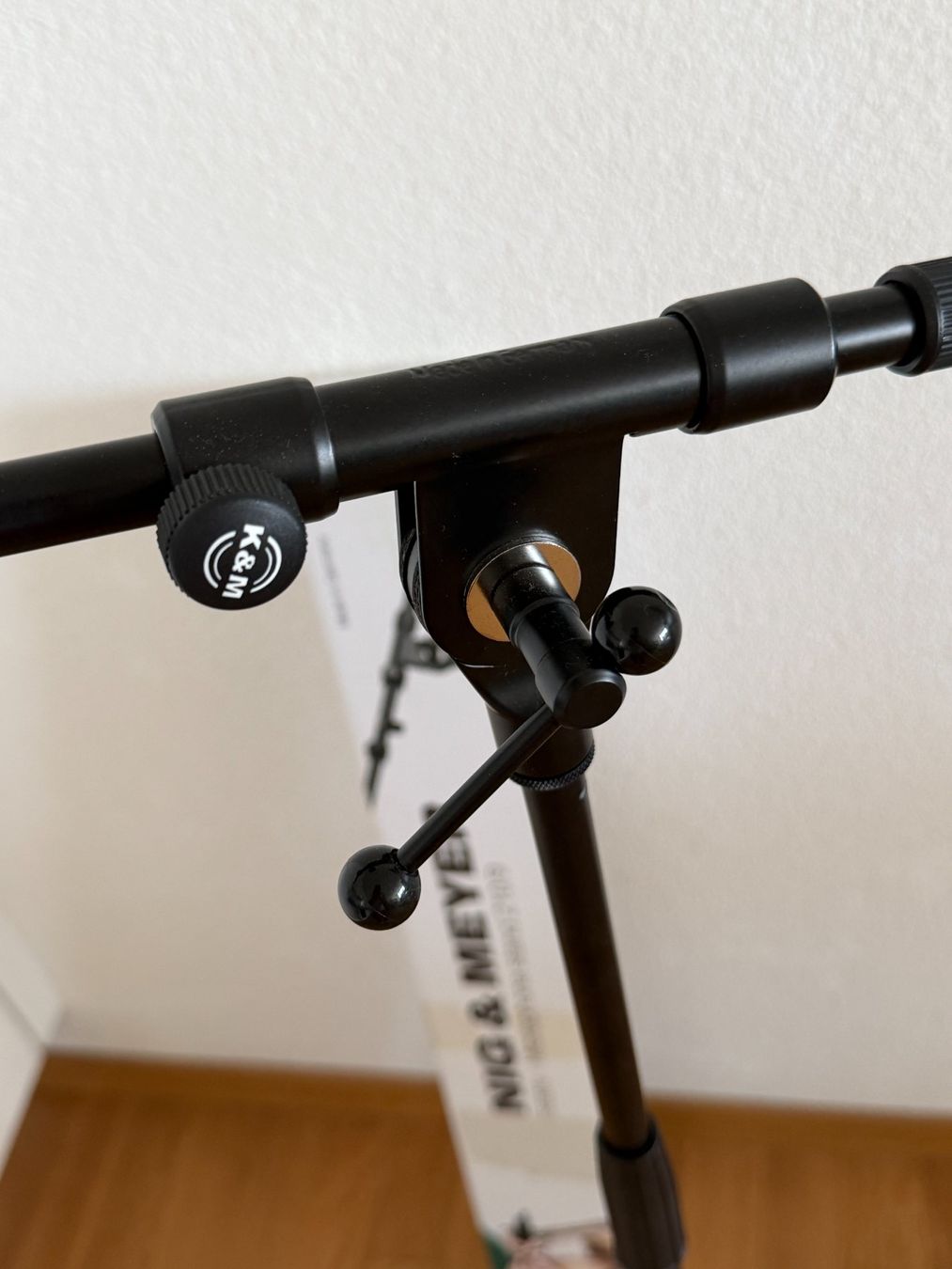 König & Meyer Instrumenten-& Notenständer: Pied pour microphone K&M 201/9 noir – Gebraucht aus Lausanne von lou_r82x 1