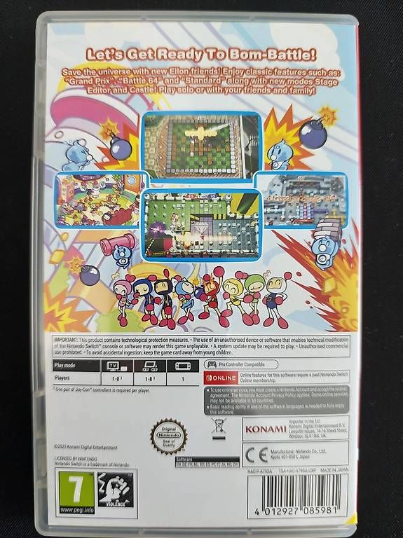 Spiele: Nintendo Switch Super Bomberman 2 – Gebraucht aus Bulle von KLASS_IMPORT_USA