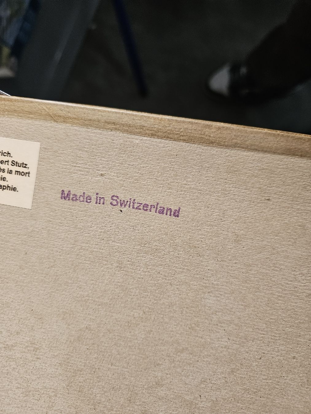 Gemälde: Christian Müller, Abstraktion mit Sonnenblumen. – Gebraucht aus Meisterschwanden von Luluku 8