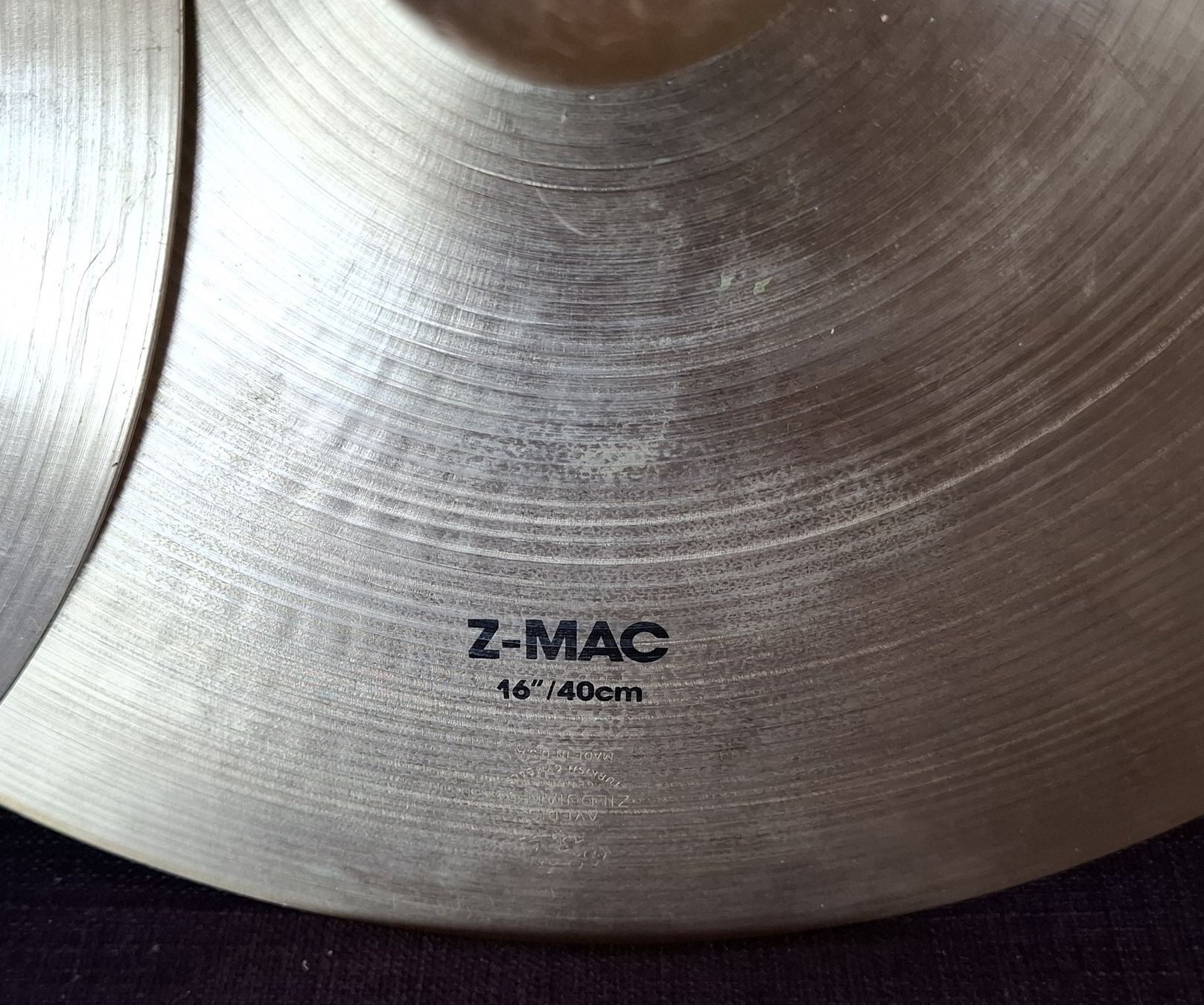 Zildjian Instruments de musique: Zildjian Z-MAC Becken 16"/40cm – D'occasion à Winterthur par DanielaB07 1