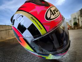 Arai Kevin Schwantz Replica Helm - 09/2021 - Ungetragen