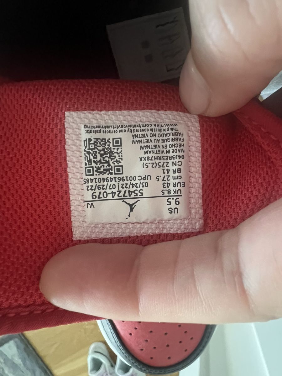 Jordan Scarpe da uomo: Air Jordan 43 black white red – Usato da Vevey venduto da Stef_couture 4