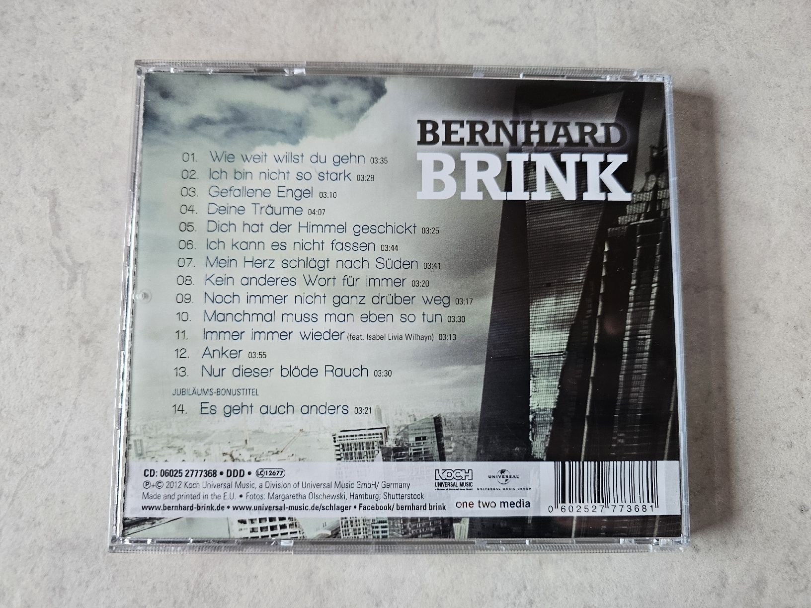 CD: Bernhard Brink  -  Wie weit willst du gehn – Usato da Schneisingen venduto da backstore24 1