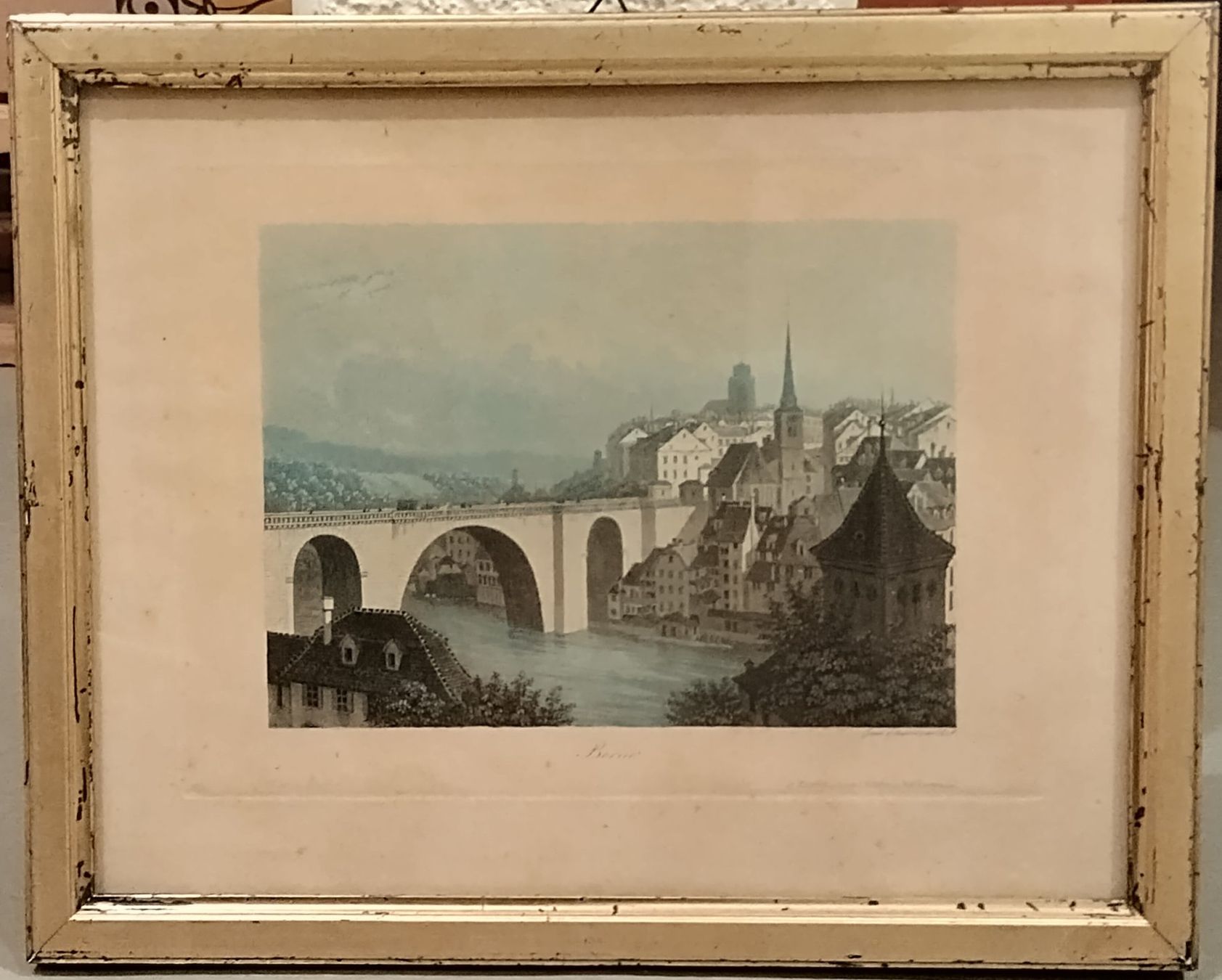 Stiche: Stich: Nydeggbrücke – Gebraucht aus Heitenried von Harley-58