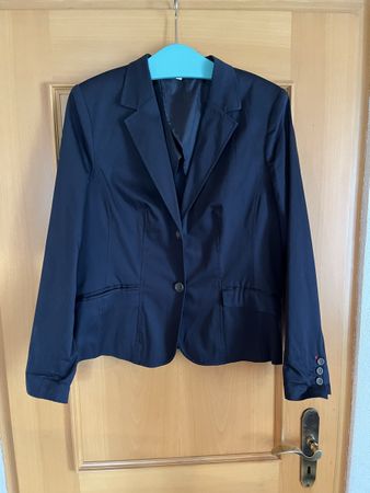     Eleganter Damenblazer dunkelblau Gr. L
