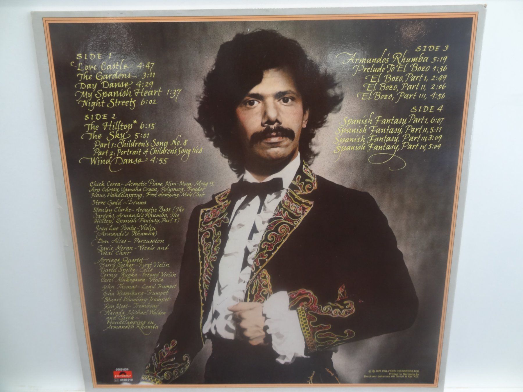 Dischi in vinile: Chick Corea - My Spanish Heart - Doppel LP - Jazz – Usato da luzern venduto da musicandart 1