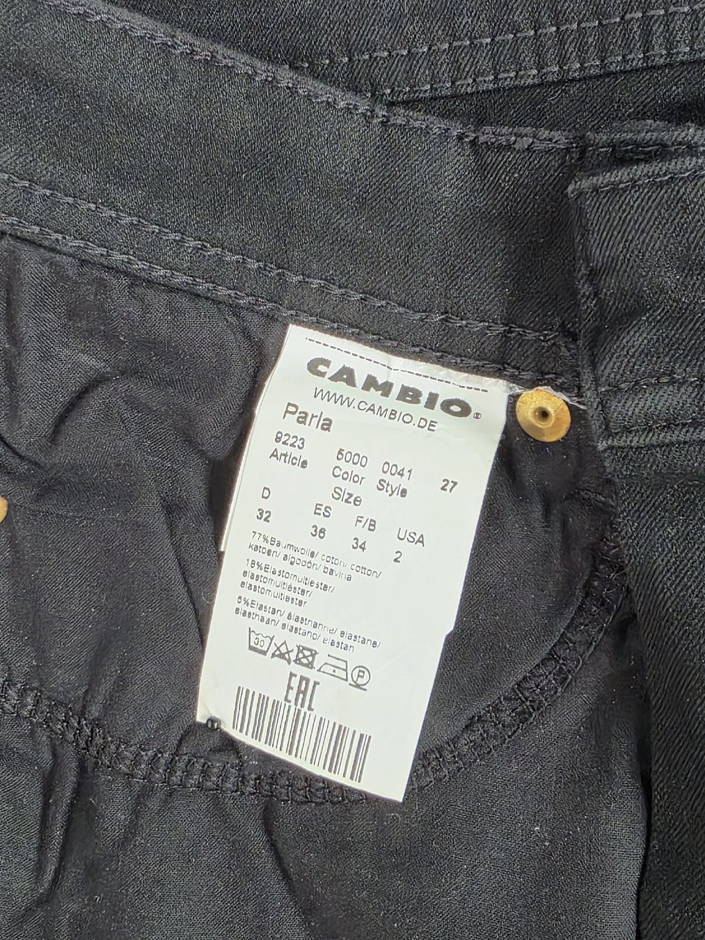 Cambio Jeans: Damenhosen-CAMBIO – Nuovo (secondo la descrizione) da Pfäffikon SZ venduto da hrs_k2tn 5
