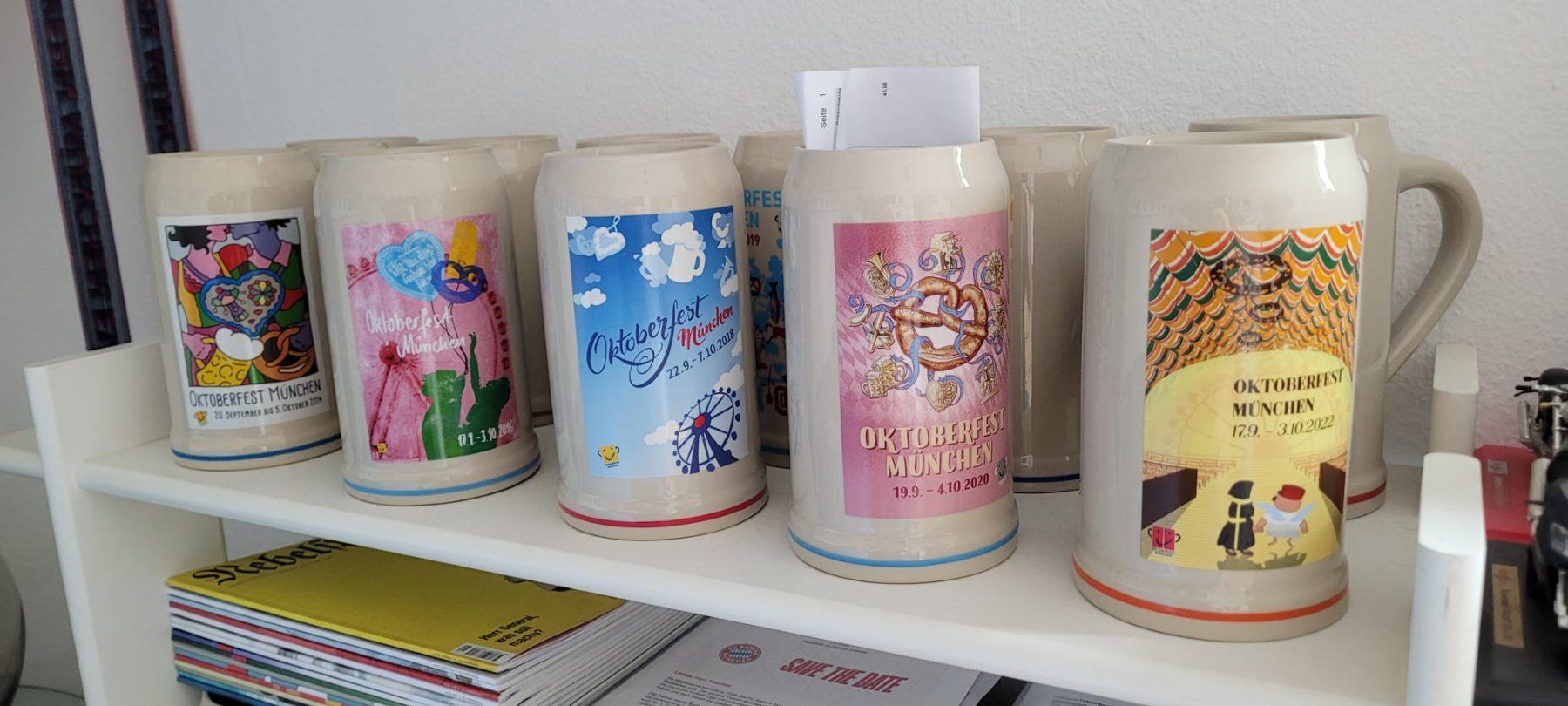 Bicchieri: Orginal Oktoberfest Masskrüge – Usato da Ennetbürgen venduto da thb_b66b 1