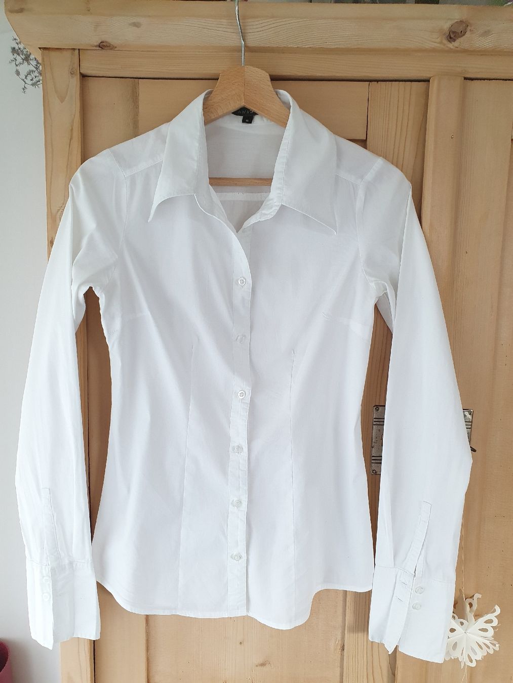 Blusen: Bluse, weiss, S – Gebraucht aus Steinach von Xamax18