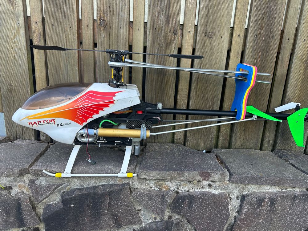 Hélicoptère RC Raptor G5 Nitro (50) (Gebraucht) in Estavayer-le-Lac für ...