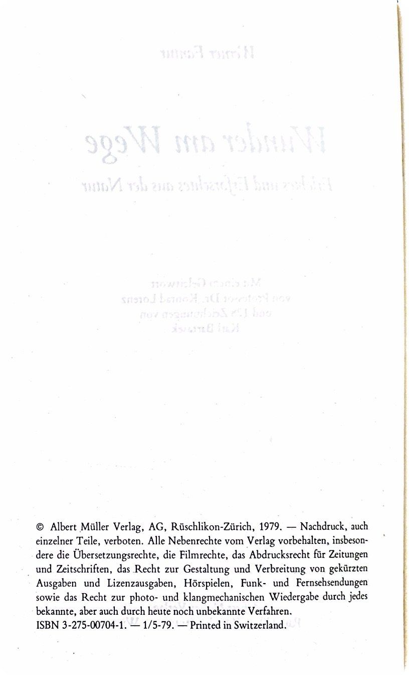 Libri: Wunder am Wege – Nuovo (secondo la descrizione) da Sarnen venduto da Livres 4