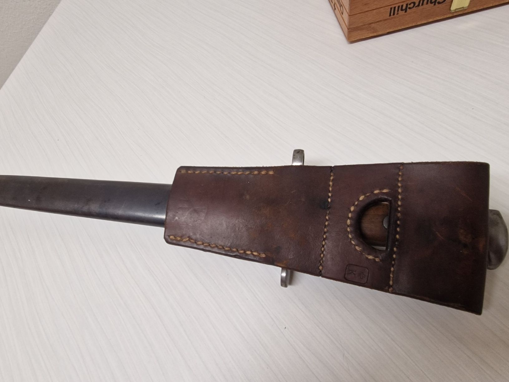 Schweizer Armee Armi bianche: Sabre baïonnette K31, Mauser, 1929, bon état pour collection – Usato da La Chaux-de-Fonds venduto da Ric_m628 5