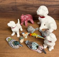 Diverse Tierfiguren-Sammlung, Deko