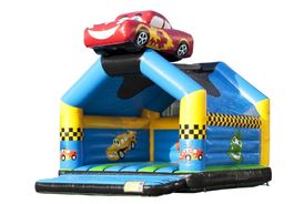 Hüpfburg Cars