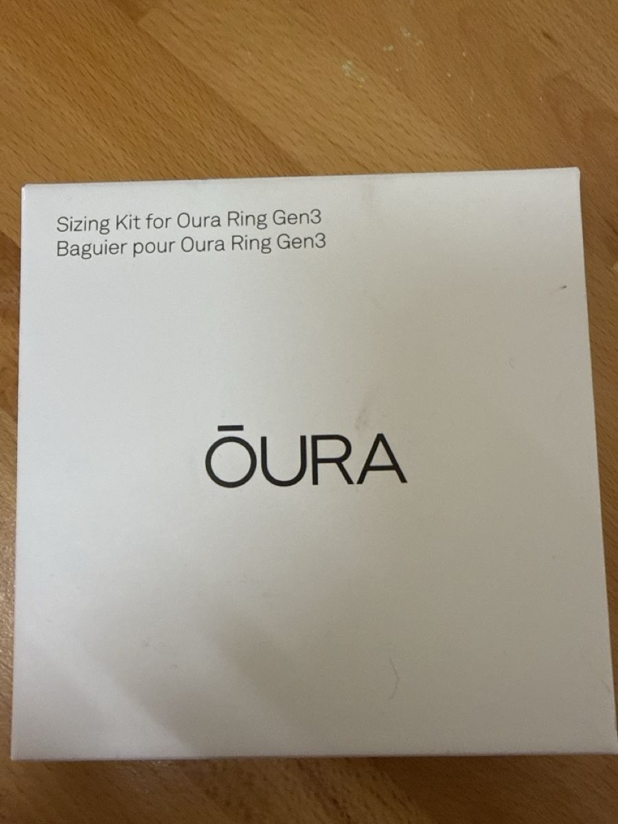 Oura Anelli: Oura Ring Gen3 - Sizing Kit - Finde deine perfekte Grösse! – Usato da Thayngen venduto da lapalosa