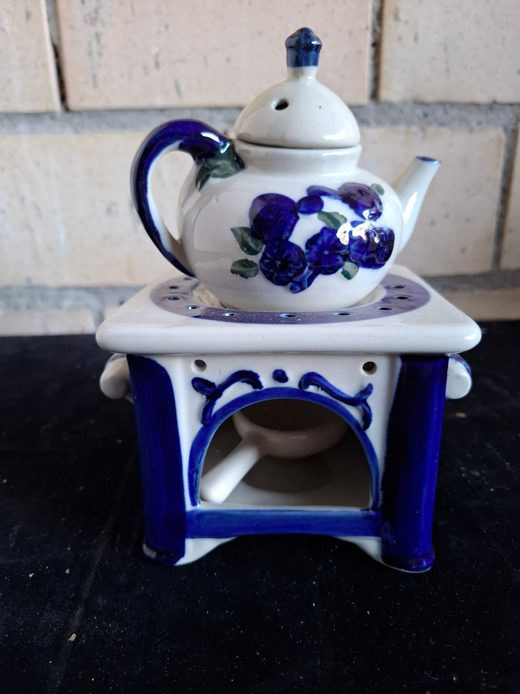Teekanne Mit Stovchen Vintage