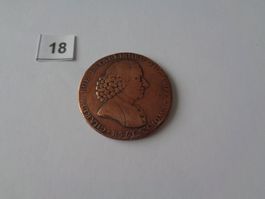 Münze1/2 Penny Token 1791 Cheshire Macclesfield - SS England