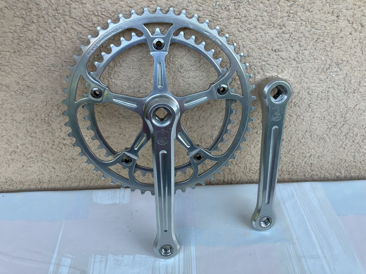 Campagnolo Pezzi di ricambio: Campagnolo Super Record Strada Kurbel 1049/A, – Usato da Trimbach venduto da cendira